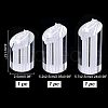 Acrylic Jewelry Finger Ring Displays Stand Set RDIS-WH0006-15B-6