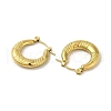 304 Stainless Steel Hoop Earrings for Women EJEW-B054-10G-2