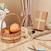 Ethnic Style Polyester Flower Jacquard Ribbons DIY-WH0656-63A-4