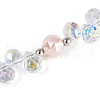 Glass and Acrylic and CCB Beads Strands MAK-T011-05G-3