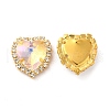 Moonlight Effect Heart Sew on Rhinestone RGLA-F079-01B-05-1