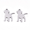 Non-Tarnish 201 Stainless Steel Pendants X-STAS-S081-050-1