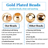   Brass Beads KK-PH0004-24A-4