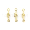 Zinc Alloy Links Connector Charms PALLOY-D311-004B-LG-1