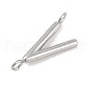 304 Stainless Steel Letter Connector Charms STAS-M108-01P-22-2