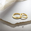 SHEGRACE Popular Adjustable 925 Sterling Silver Couple Rings JR245C-4