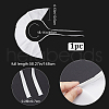 Gorgecraft 1Pc Polyester Computerized Embroidery Collar DIY-GF0007-72-2