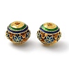 Alloy Enamel Beads ENAM-B001-08L-02-2