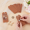 Imitation Leather Earring Organizer Display Cards EDIS-WH0022-34C-3