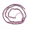 Natural Pink Tourmaline Beads Strands X-G-F596-06-2mm-2
