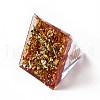 Resin Orgonite Pyramid Home Display Decorations G-PW0004-56A-02-4
