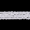 Glass Imitation Jade Beads Strands GLAA-H021-05-01-2