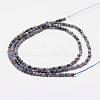 Natural Sapphire Gemstone Beads Strands G-K182-2mm-22A-2