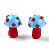 Handmade Lampwork Beads Strands X1-LAMP-N024-09H-1