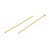 Brass Flat Head Pins KK-H502-01D-G-2