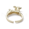 Rack Plating Brass Open Cuff Rings RJEW-K257-37G-3