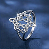 Brass Finger Rings for Women FS-WG7B597-01-1