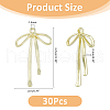 SUPERFINDINGS 30Pcs Alloy Pendants FIND-FH0010-03G-2