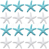 Gorgecraft 20Pcs 2 Colors Opaque Resin Cabochons DJEW-GF0001-64-1
