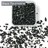 50G Natural Black Tourmaline Chip Beads G-YW0001-67-2