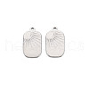 Non-Tarnish 201 Stainless Steel Pendants STAS-S119-147P-2