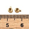 Brass Crimp Beads KK-P310-23B-G-3