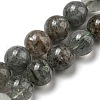 Natural Lodolite Quartz Beads Strands G-R494-A15-04-1