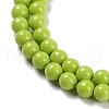Synthetic Turquoise Beads Strands G-U004-02C-4