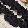 3 Yards Polyester Pleated Ribbon OCOR-WH0082-167-2
