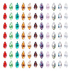 Craftdady 220Pcs 11 Colors Electroplate Glass Faceted Teardrop Beads Strands EGLA-CD0001-09-2