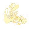 Brass Filigree Big Pendants KKC-T003-07G-2
