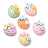 Opaque Resin Cabochons X1-RESI-K027-18-2