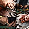 Gorgecraft 4.6~5M Laser Flat Imitation Leather Cord LC-GF0001-06E-02-7