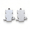 Tarnish Resistant 201 Stainless Steel Pendants STAS-N092-35B-2