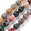 Natural Indian Agate Beads Strands G-B106-A21-01-2