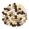 Frosted Opaque Acrylic Beads OACR-P019-01A-01-1