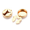 Brass Cufflinks KK-T074-63G-02-NR-3