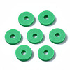 Handmade Polymer Clay Beads CLAY-R067-6.0mm-B06-2