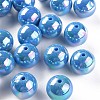 Opaque Acrylic Beads X-MACR-S370-D20mm-9-1
