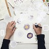 CRASPIRE 5 Sets 5 Styles PET Waterproof Hollow Lace Decorative Stickers DIY-CP0008-72-6