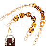 HOBBIESAY 2Pcs 2 Style Purse Chains AJEW-HY0001-64-1