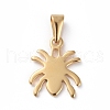 304 Stainless Steel Pendants STAS-I127-019G-1