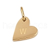 304 Stainless Steel Charms STAS-L291-01G-W-2