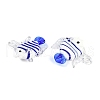 Handmade Lampwork Pendants LAMP-I029-13A-2