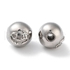 Non-Tarnish 304 Stainless Steel Beads STAS-M057-22P-2