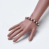 Natural Pearl Stretch Bracelets BJEW-JB04106-3