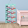 Soft Felt Large Capacity Hair Clips Storage Hangers AJEW-WH0332-92A-6