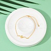 925 Sterling Silver Link Bracelets BJEW-D320-02G-2
