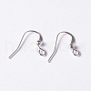 Brass French Earring Hooks KK-Q369-S-4