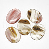 Watermelon Stone Glass Cabochons G-R004-15B-1